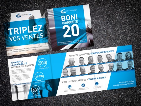 Outils promotionnels – Dépliant – Encart – SDA3
