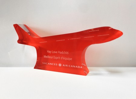 Article promotionnel – Trophée personnalisé – SDA3